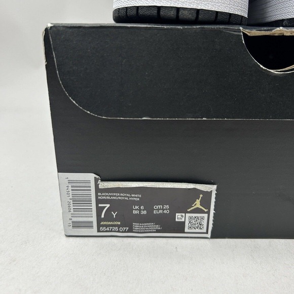 Nike Shoes Air Jordan 1 Mid Retro GS “Hyper Royal” 2023 - Picture 5 of 5